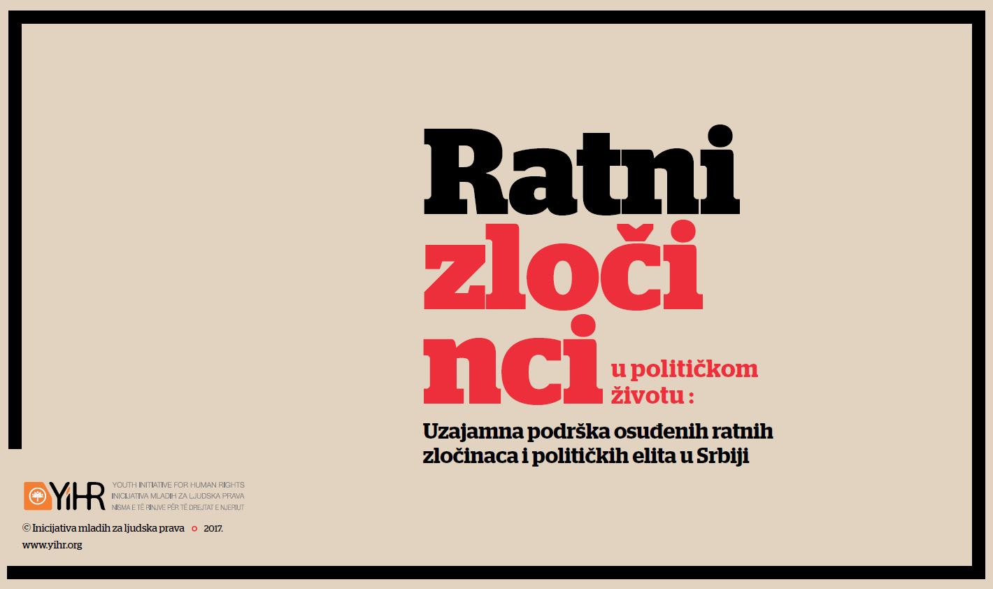 Publikacija “Ratni zločinci u političkom životu”